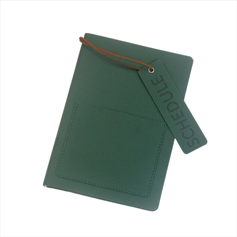Notebook rilegato in pelle